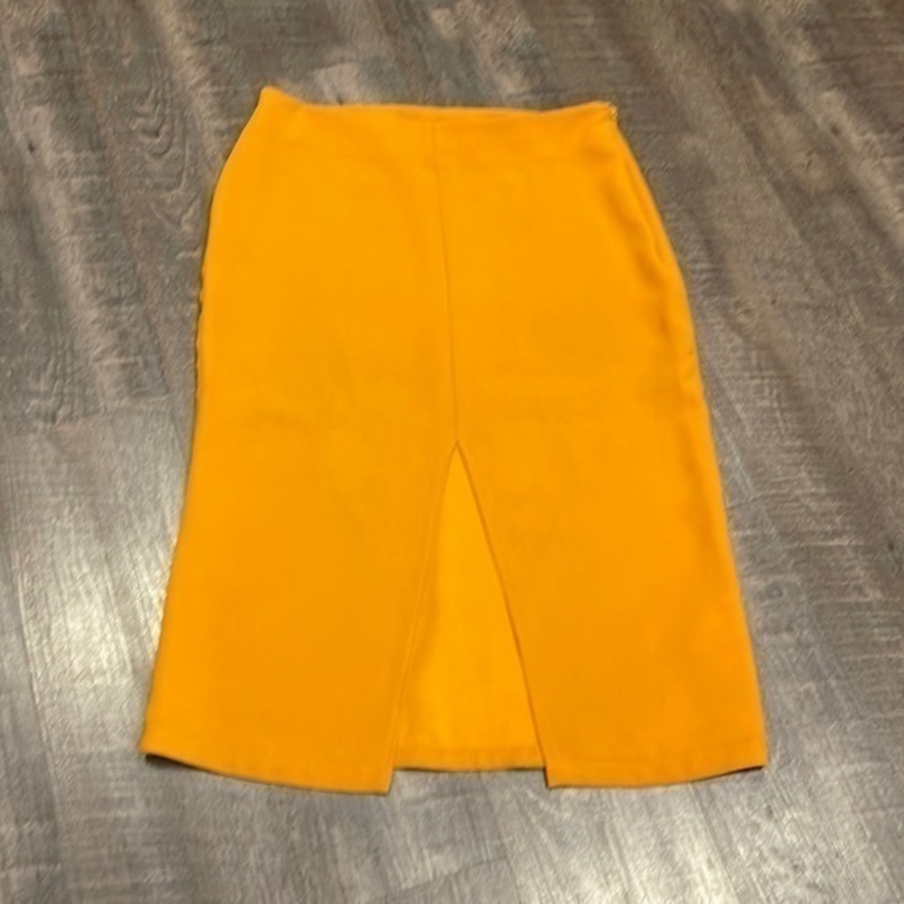 TopShop pencil skirt with front slit